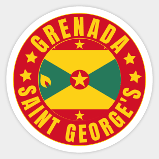 Saint George's Sticker